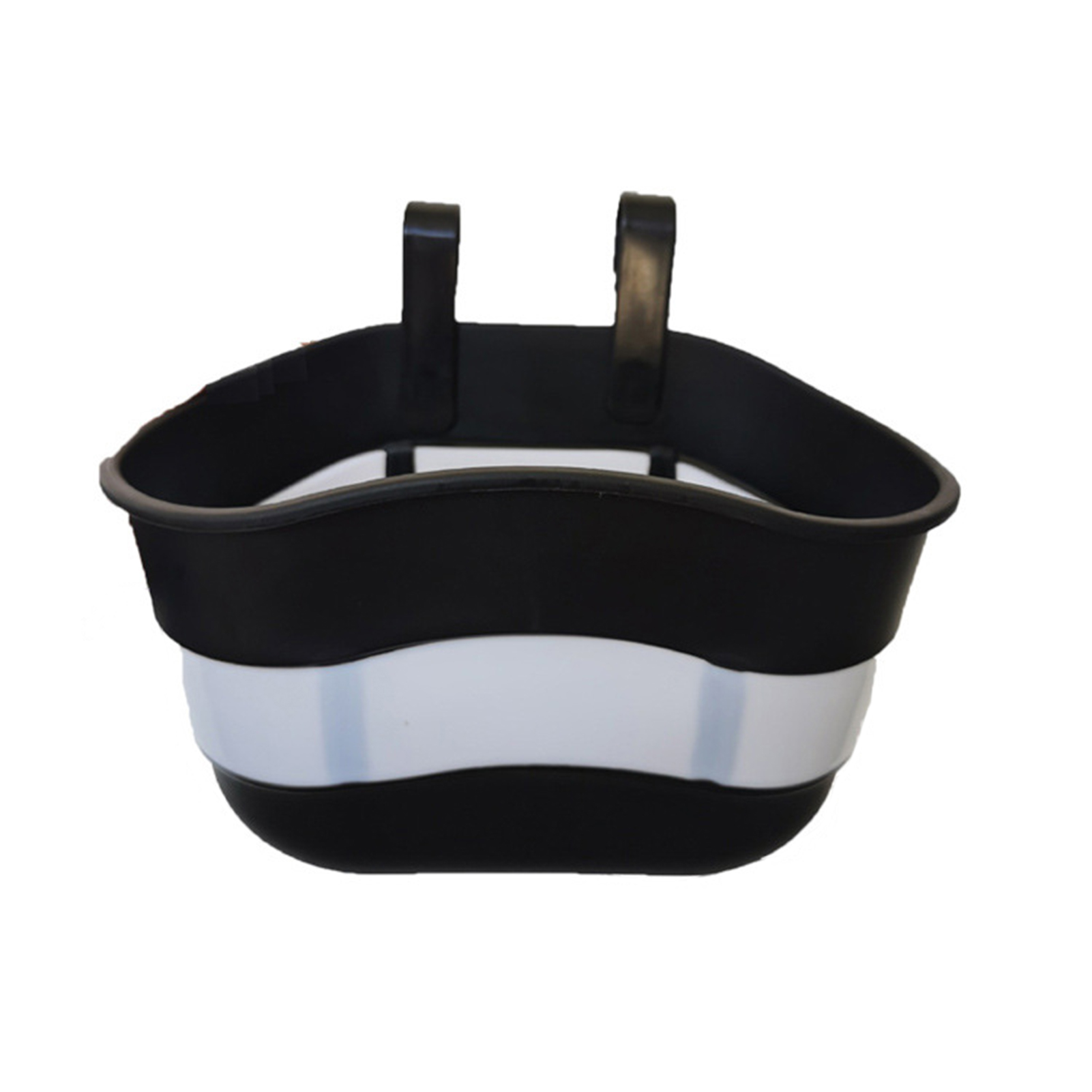 YIFAEUX Bicycle Basket Large Capacity Bright Color Strong Load-bearing Smooth Edge Easy Installation Kids Scooter Bike Handlebar Front Storage Basket Bike Supplies