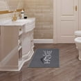 thumbnail image 6 of Ottomanson Machine Washable Non-Slip Rubberback Sweet Home 2x3 Indoor Area Rug, 2' x 3', Gray, 6 of 8