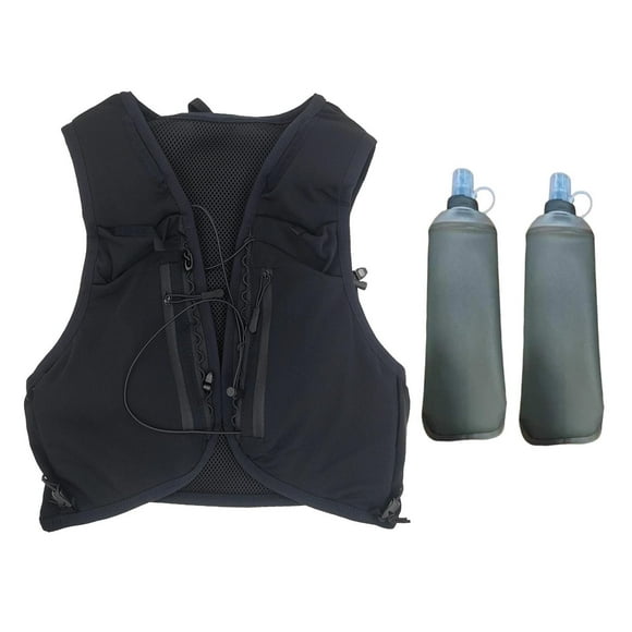 Chaleco de hidratación Pack Botellas de agua suave Mochila múltiples múltiples Mochila para hombres Packing de agua para mujeres L