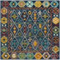 thumbnail image 6 of SAFAVIEH Aspen Joyce Southwestern Wool Runner Rug, Navy/Gold, 2'3" x 9', 6 of 8