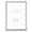 Silver-5x7-1, variant on 5x7 Wavy Picture Frame Zinc Alloy Tempered Glass