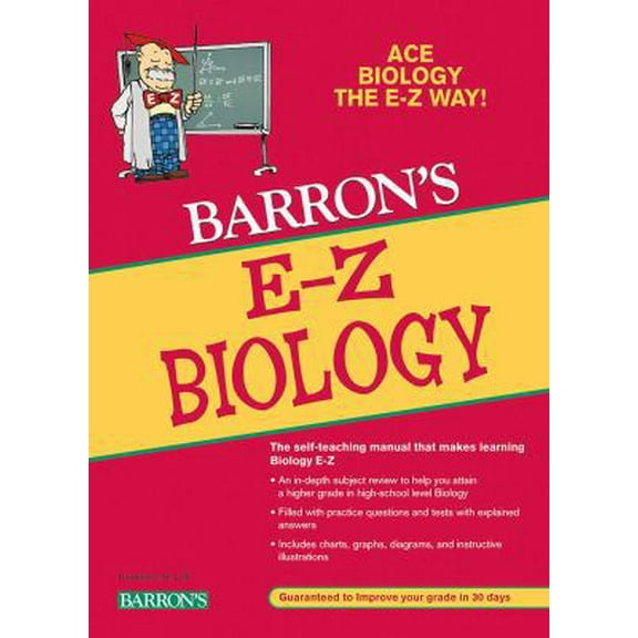 Pre-Owned Barron's E-Z Biology (Paperback) 0764141341 9780764141348