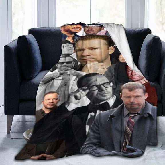 Blanket Donnie Wahlberg Soft and Comfortable Wool Fleece Throw Blankets Gift for Home Decoration Sofa Office car Camping Yoga Travel Home Decoration Cozy Plush Beach