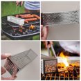 thumbnail image 2 of Tube à Granulés Carré en Acier Inoxydable de 6 Pouces pour Barbecue, 2 of 8