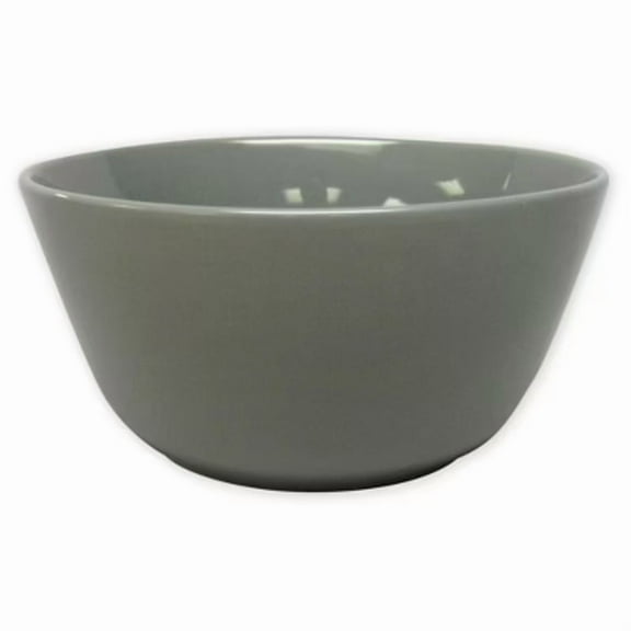 Coupe Gray Cereal Bowl 27oz - Threshold: Stoneware, Microwave & Dishwasher Safe, Modern Round Design, 6" Diameter