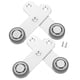 thumbnail image 2 of ColoMX 4 ruedas para puerta corredera: polea silenciosa para puerta de patio con alta capacidad de carga - Material antidesgaste para muebles y armarios, 2 of 7
