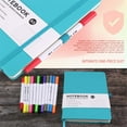 thumbnail image 5 of Kit de Diario Punteado, Cuaderno de Tapa A5 con Páginas Numeradas, Kit de Diario Punteado para Principiantes, Color Azul, 5 of 5