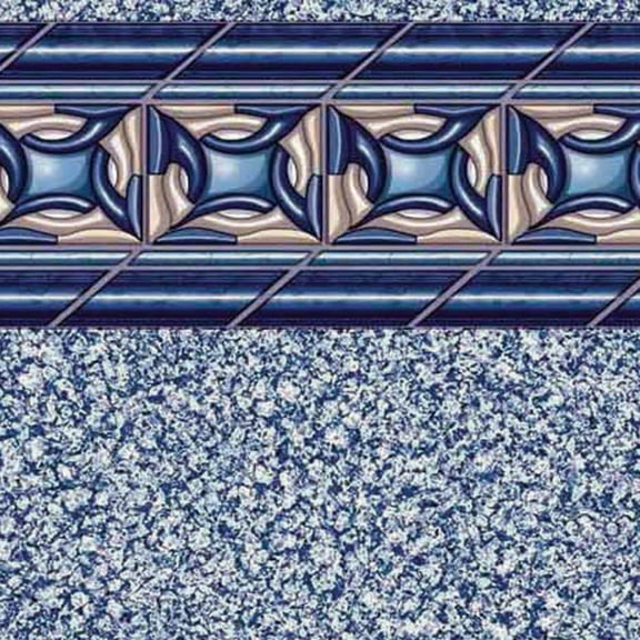 Harris 24' Round Beaded, Pacific Diamond, 48 Inch, 20 Gauge Above Ground Pool Liner