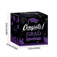thumbnail image 3 of Tyidzon Graduation Card Box Holder Class of 2025, Congrats Grad Foldable Cardboard Decorations Box for Graduation Party Decoration and Grad Parties, 3 of 7