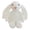 White, variant on Bunny Stuffed Animal, 11.02in Cute Rabbit Plush, Easter Decor Gift Soft Bunny Plush Long Ear Stuffed Animal (Off White)