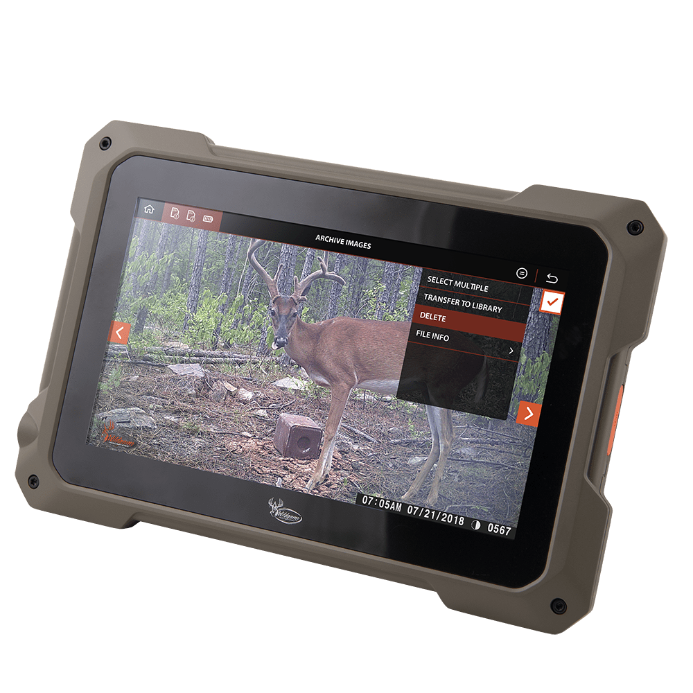 Trail Pad Swipe SD Card Viewer Reader Ultra Thin Design 4.3" Screen Game Camera 
