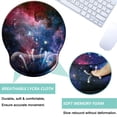 thumbnail image 3 of Mouse pad ergonómica LIZPARE con soporte de muñeca de espuma viscoelástica, 3 of 7