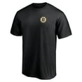 thumbnail image 2 of Men's Black Boston Bruins Number One Dad Logo T-Shirt, 2 of 3