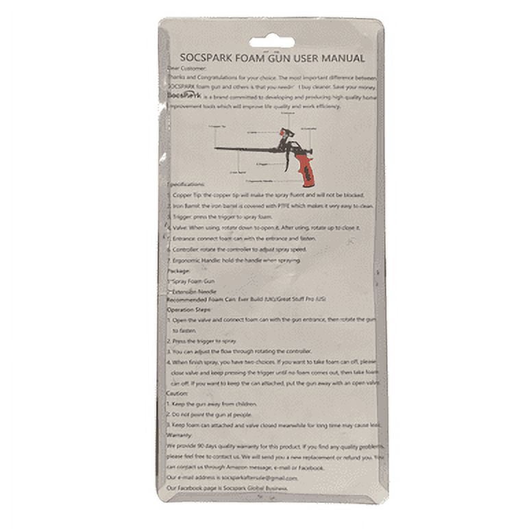 SocsPark Foam Gun