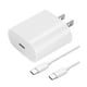 thumbnail image 2 of Cargador Rápido Buytiti USB Tipo C PD 20W 3.1A Cable 1mt CAR701, 2 of 4