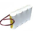 thumbnail image 3 of Exell 4.8V 7000mAH NiCD Battery Pack with 8" 18AWG Bare Wire, 3 of 4