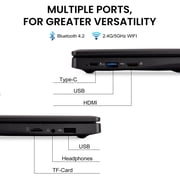 Portable Mini 10.1inch Education Laptop Computer, Windows11 Netbook, Intel Celeron N4000 CPU 8GB RAM 250GB SSD HD IPS Screen, Laptop Computer for Learning, Office Work