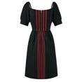 thumbnail image 6 of Atlanta Stripes Sleeveless Dress dress women elegant luxury dress for women summer dresses ladies 2024 Bride dresses, 6 of 7
