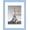 Blue, variant on 8.5 By 11 Picture Frame, Display Pictures 6x8 with Mat or 8.5 x 11 Without, Wall Hanging Photo Frames, Bronze, 1 Pack
