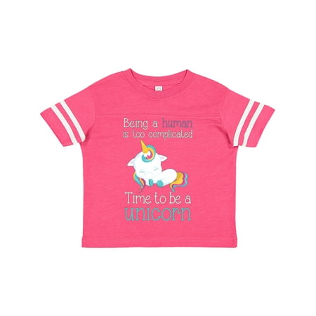 

Inktastic Time to be a unicorn Gift Toddler Toddler Girl T-Shirt