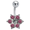 thumbnail image 1 of BodyJewelryOnline Belly Button Ring Navel Piercing surgical steel 14G Navel Rings Belly Piercing, 1 of 5