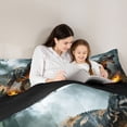 thumbnail image 4 of Feelyou Dinosaur Animal Bedding Comforter Set 7 Pieces, Boys Girls Full Bedding Set, 4 of 8