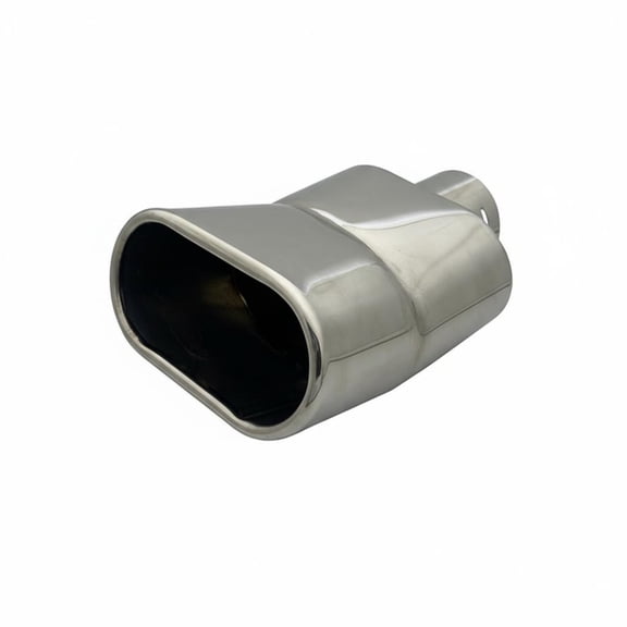 koolsoo Muffler Tailpipe Exhaust Tip Stainless Steel Polished Shine for Universal Car Fit and Everyday Driving Style