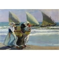 thumbnail image 2 of Sorolla, Joaquin 14x11 White Modern Wood Framed Museum Art Print Titled - The three candles, 2 of 4
