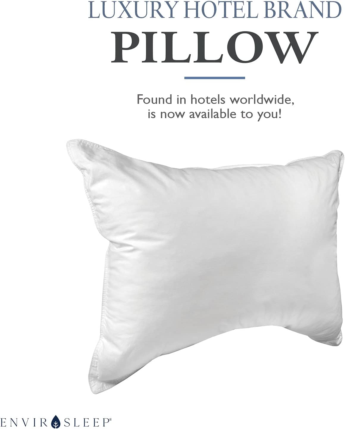 Envirosleep Dream Surrender King 2 Pillows Found at Hampton Inn