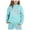 Light Blue, variant on XEGLSBU School Outfits for Girls 10-12 Athletic Child Toddler Boys Girls Long Sleeve Solid Warm Hoodie Pullover Tops Pants Kids Outfits Sweat Suit Dark Green Size 2-3 Years