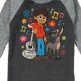 thumbnail image 3 of Coco - Miguel Y Dante - Toddler And Youth Raglan Graphic T-Shirt, 3 of 4