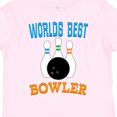 thumbnail image 4 of Inktastic Bowling Worlds Best Bowler Sports Boys or Girls Toddler T-Shirt, 4 of 5