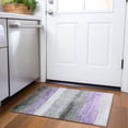 thumbnail image 4 of Dalyn Rugs Machine Washable Indoor/Outdoor Chantille Lavender 1'8" x 2'6" Rug, 4 of 7