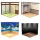 thumbnail image 1 of 4pcs 1/12 Scale Action Figures Display Backdrop Collection Dolls Background Diorama Layout Model Scenes Organizer Salvador vitrina de fondo, 1 of 10