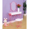 thumbnail image 2 of Furniture of America Ensemble de Coiffeuse pour Enfants 3 Pcs Rose, 2 of 6