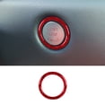 thumbnail image 1 of Real Bright Soft Car Interior Carbon Fiber Sticker DecorationRed Carbon Fiber Interior Ignition Switch Frame Cover For Toyota Supra A90Auto Car Protection Interior Accessories, 1 of 8