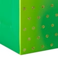 thumbnail image 6 of Hallmark Medium Gift Bag (Green Ombré With Glitter Dots), 6 of 7