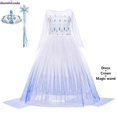 thumbnail image 1 of Belle Dress for Girl Princess Kids Floral Ball Gown Child Cosplay Beauty Costume Disney Fancy Party Clothing For Cosplay Party3T(100) Gao Jinjia LED, 1 of 2