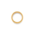 thumbnail image 2 of 10K Yellow Gold Ring Band Wedding Comfort 3mm Standard Fit Size 4, 2 of 4