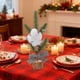 thumbnail image 4 of Árbol de Navidad en miniatura, decoración festiva variada para mesas, pequeña planta artificial navideña con base de madera, 25 cm para casa, oficina, decoración estacional, 4 of 6