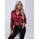 thumbnail image 5 of Camisas de satén de manga larga para mujer, para oficina, para mujerjavascript:, 5 of 5