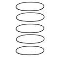 thumbnail image 1 of Correa de Motor de Goma redonda, Cinturones de Transmisión de Motor de 5 Piezas de Bajo Ruido para Grabadora para Mácina de Coser, 1 of 7