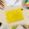 thumbnail image 4 of WNFJR Waterproof Zipper File Bags, A4 Size Document Pocket Storage Organizer Pouch for Travel Office Supply(yellow), 4 of 4