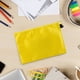 thumbnail image 4 of Bolsa de archivo A5 Football Pattern - Organizador de datos con cremallera de lona engrosada, bolsa de papelería de 9,4x7,1 pulgadas para oficina y viajes, 4 of 5