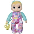 thumbnail image 1 of Baby Alive Soft ‘n Cute Doll, Blonde Hair, 11-Inch First Baby Doll Toy, Washable Soft Doll, Toddlers Kids 18 Months and Up, Teether Accessory, 1 of 5