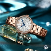 CURREN Watch Women Fashion Simple Women's Bracelet Watches Ceramic Band Quartz Wristwatch Waterproof Clock Relogio Feminino