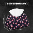 thumbnail image 6 of Goofa Cartoon Donut Planets Pattern Triangle Square Tissue Box Cover, Modern PVC Leathe Facial Paper Holder,Decorative Holder/Organizer for Bathroom Vanity Countertop, 6 of 9