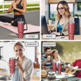 thumbnail image 7 of Christmas 40oz Tumbler– Stainless Steel Insulated Tumbler with Handle and Straw, Large Capacity Travel Cup for Hot & Cold Drinks, 7 of 7