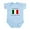 Sky Blue, variant on CafePress - Half Italian Body Suit - Baby Light Bodysuit, Size Newborn - 24 Months