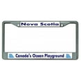 thumbnail image 1 of Cadre de Plaque d'Immatriculation Chromé pour Terrain de Jeu Océanique de la Nouvelle-Écosse et du Canada, 1 of 1
